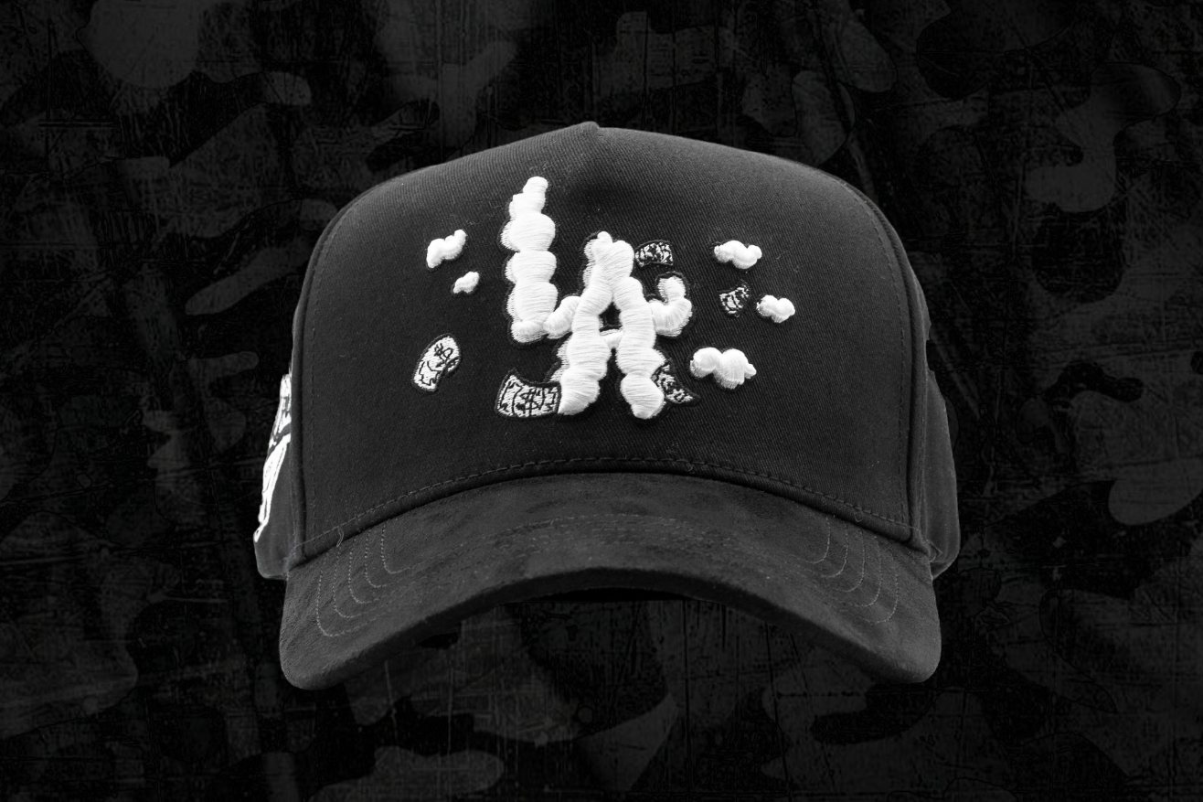 31 HATS "LA MONEY CLOUDS BLACK"