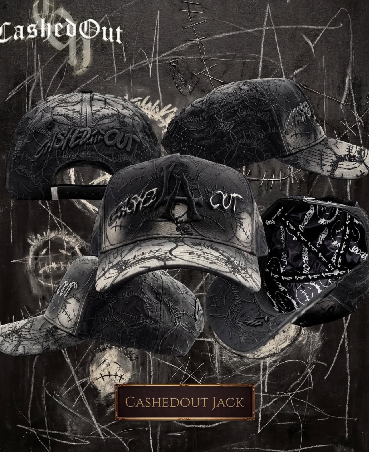CASHEDOUT HATS "CASHEDOUT JACK"